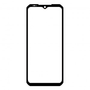 Replacement Front Glass For Doogee V Max Plus White By - Maxbhi Com