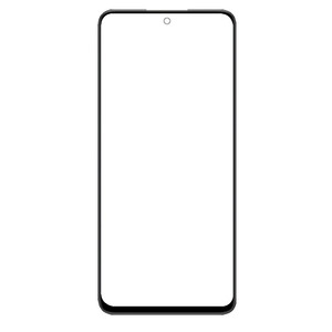 Replacement Front Glass For Zte Axon 60 Black By - Maxbhi Com
