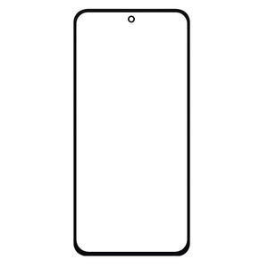 Replacement Front Glass For Samsung Galaxy A36 5g Black By - Maxbhi Com