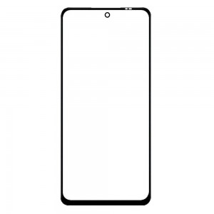 Replacement Front Glass For Umidigi Note 100 5g Black By - Maxbhi Com