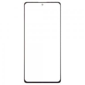 Replacement Front Glass For Xiaomi Redmi Turbo 3 Black By - Maxbhi Com