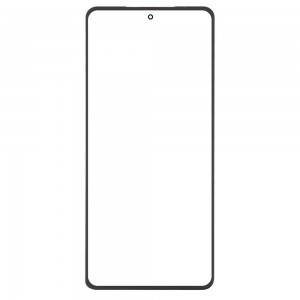 Replacement Front Glass For Samsung Galaxy C55 5g Black By - Maxbhi Com