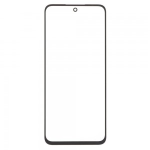Replacement Front Glass For Xiaomi Redmi 13 Black By - Maxbhi Com