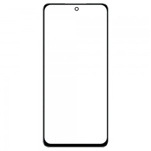 Replacement Front Glass For Oukitel C58 Black By - Maxbhi Com