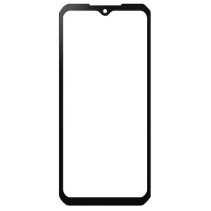 Replacement Front Glass For Doogee S Cyber Black By - Maxbhi Com