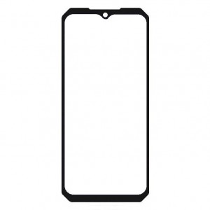 Replacement Front Glass For Doogee S118 Black By - Maxbhi Com