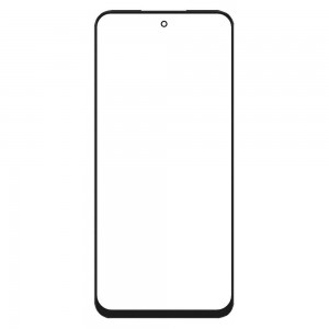 Replacement Front Glass For Alcatel V3 Pro 5g Black By - Maxbhi Com