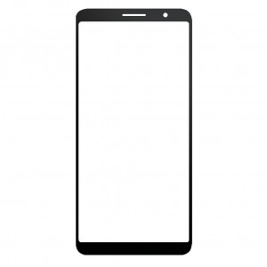 Replacement Front Glass For Tcl 502 White By - Maxbhi Com