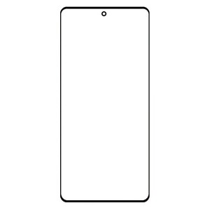 Replacement Front Glass For Blackview Hero 10 Black By - Maxbhi Com