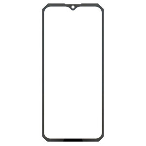 Replacement Front Glass For Oukitel Wp28 E Black By - Maxbhi Com
