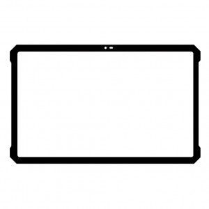 Replacement Front Glass For Ulefone Armor Pad 4 Ultra Thermal Black By - Maxbhi Com