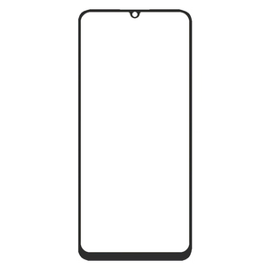 Replacement Front Glass For Lava Blaze Dragon Blue By - Maxbhi Com