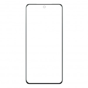 Replacement Front Glass For Vivo T4r Black By - Maxbhi Com