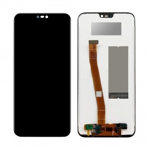 Lcd With Touch Screen For Huawei Nova 3e Black By - Maxbhi Com
