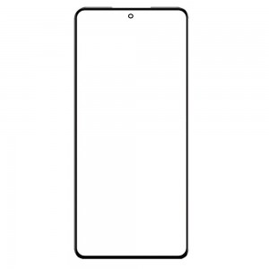 Replacement Front Glass For Oukitel C65 Black By - Maxbhi Com