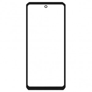 Replacement Front Glass For Ulefone Armor 34 Black By - Maxbhi Com