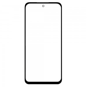 Replacement Front Glass For Motorola Edge 60s Black By - Maxbhi Com