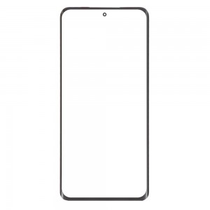 Replacement Front Glass For Honor X6b 5g Black By - Maxbhi Com