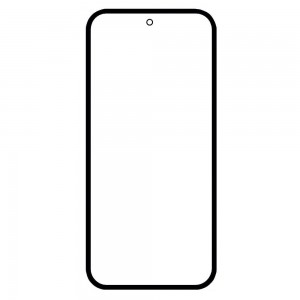 Replacement Front Glass For Google Pixel 10a Black By - Maxbhi Com