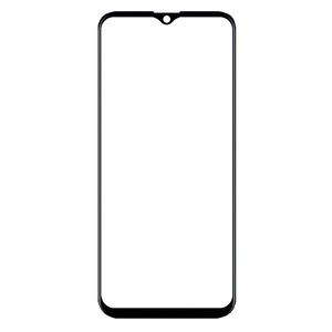 Replacement Front Glass For Itel S17 Black By - Maxbhi Com