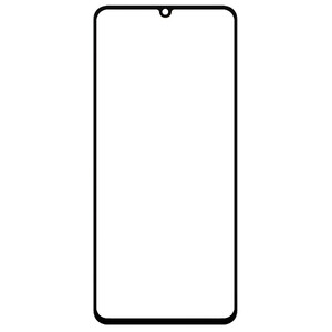 Replacement Front Glass For Vivo Y11 5g Black By - Maxbhi Com