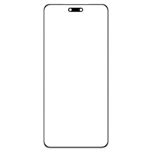 Replacement Front Glass For Honor Magic8 Pro 5g Black By - Maxbhi Com