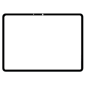 Replacement Front Glass For Vivo Pad5e Purple By - Maxbhi Com
