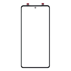 Replacement Front Glass For Motorola Moto G100s Black By - Maxbhi Com