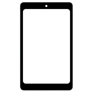 Replacement Front Glass For Itel Vistatab 10 Mini Black By - Maxbhi Com