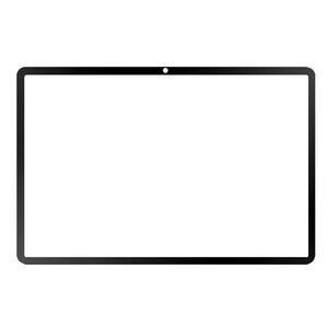Replacement Front Glass For Doogee Tab G6 Max White By - Maxbhi Com