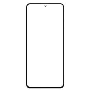 Replacement Front Glass For Oukitel C26 Black By - Maxbhi Com