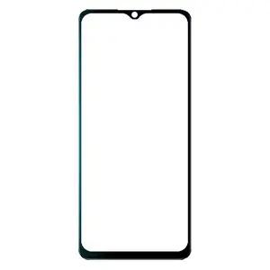 Replacement Front Glass For Itel A100 Black By - Maxbhi Com