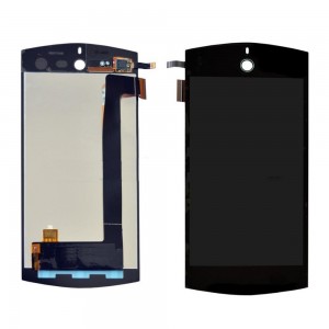 Display for Micromax Canvas Selfie Black (Combo Folder) by Maxbhi.com