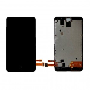 Lcd With Touch Screen For Nokia X Dual Sim Rm980 Blue By - Maxbhi Com