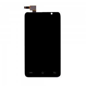 Lcd With Touch Screen For Lava 3g 412 White By - Maxbhi Com