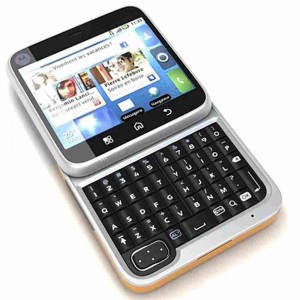 LCD with Touch Screen for Motorola FlipOut ME511 - White