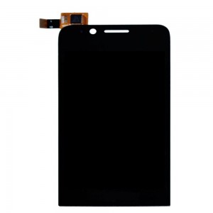 Lcd With Touch Screen For Micromax A73 Black By - Maxbhi Com