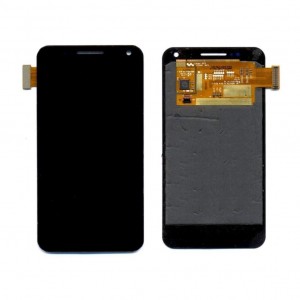 Lcd With Touch Screen For Micromax A90 Black By - Maxbhi Com