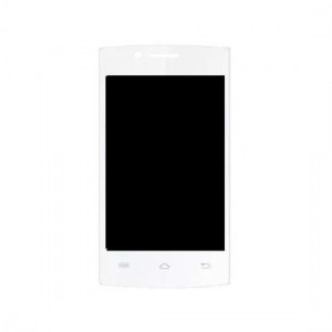 Lcd With Touch Screen For Hitech Amaze S315 White By - Maxbhi Com