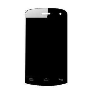 Lcd With Touch Screen For Maxx Genx Droid7 Ax354 Silver By - Maxbhi Com