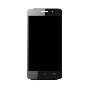 Lcd With Touch Screen For Spice Mi430 White By - Maxbhi Com
