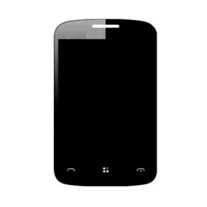 Lcd With Touch Screen For Karbonn Kt83 Silver Touch Black By - Maxbhi Com