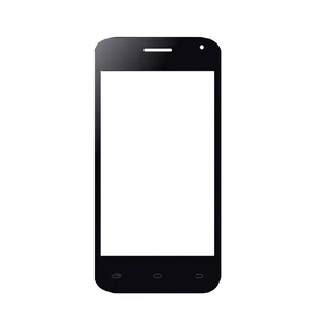 Touch Screen Digitizer For Spice Mi401 White By - Maxbhi Com