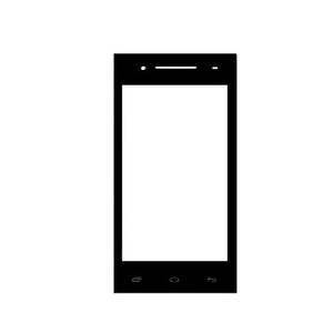 Replacement Front Glass For Xolo Q520s White By - Maxbhi.com