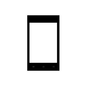 Replacement Front Glass For Spice Xlife 350 White By - Maxbhi.com