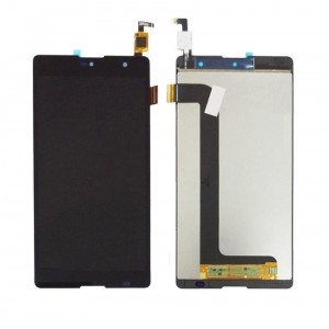 Lcd With Touch Screen For Wiko Robby Black By - Maxbhi Com