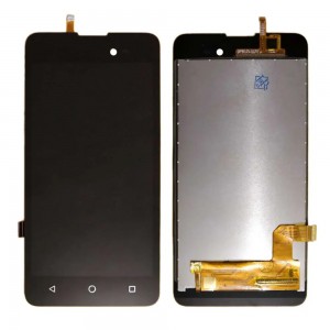 Lcd With Touch Screen For Wiko Sunny2 Plus Black Bleen By - Maxbhi Com