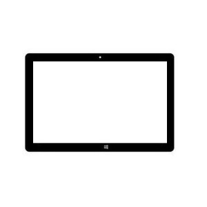 Replacement Front Glass For Kocaso W1010 White By - Maxbhi.com
