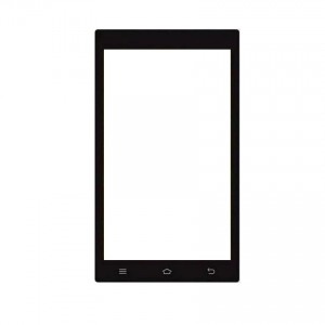 Replacement Front Glass For Mafe Fire White By - Maxbhi.com