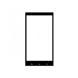 Replacement Front Glass For Yestel Q555 Silver By - Maxbhi.com